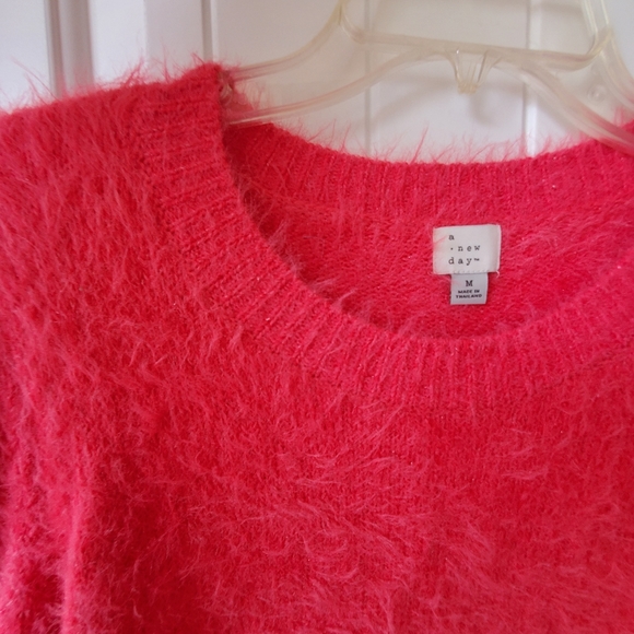 A New Day Sweater Medium Pink So Soft!!! - Picture 6 of 8